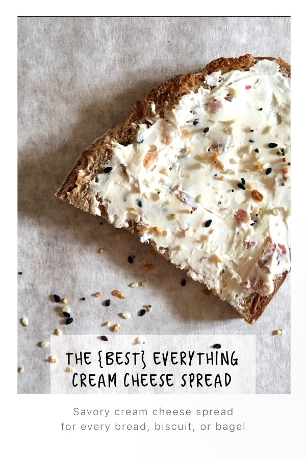 the best everything cream cheese spread